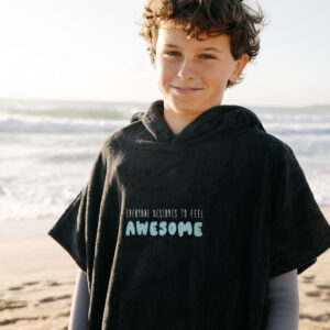 Awesome towel poncho